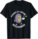 Powered by Caffeine & Mitochondria Coffee Lover Science Nerd T-Shirt - T-Shirt | Black