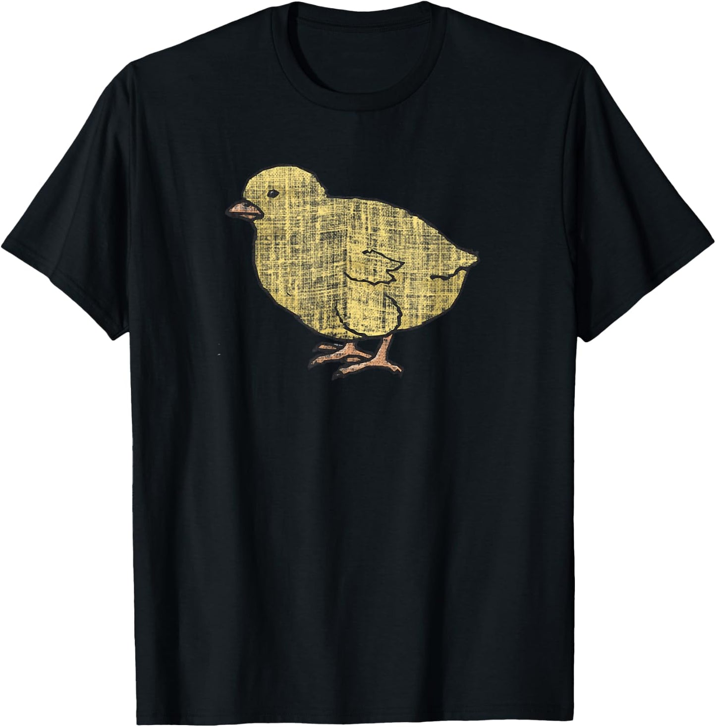 Vintage Baby Chick - Cute Chicken T-Shirt - T-Shirt | Black
