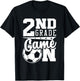 2nd Grade Game On Back To School Soccer Boy Second Grade T-Shirt - T-Shirt | Black
