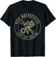 Ride Motorcycles Eat Ice Cream Funny Riding Biker Vintage Men Women T-Shirt - T-Shirt | Black