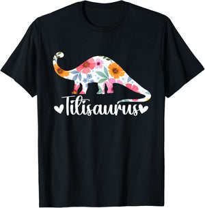 Titisaurus Titi Aunt Titi Auntie Titi Aunts T-Shirt - T-Shirt | Black