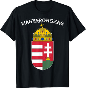 Magyarország, Hungary magyar zászló Hungarian Patriotic Flag Kids Men T-Shirt - T-Shirt | Black