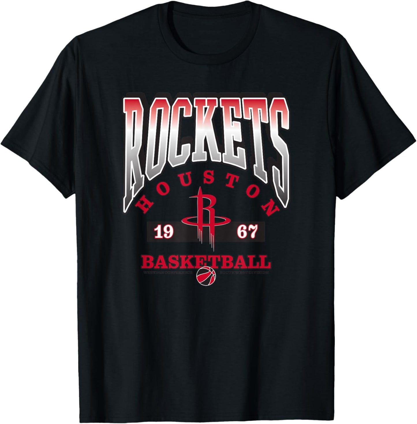 NBA Houston Rockets Homecourt Advantage T-Shirt - T-Shirt | Black