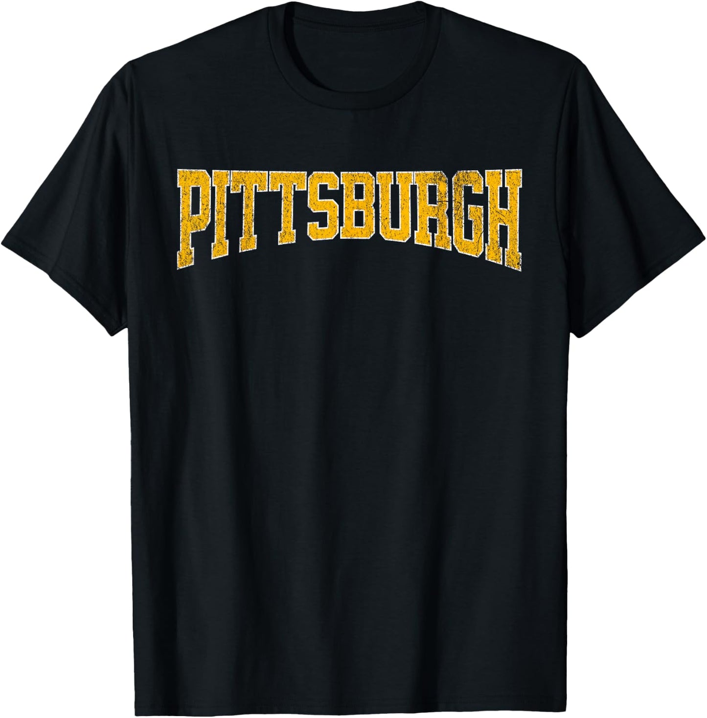 Pittsburgh vintage city T-Shirt - T-Shirt | Black