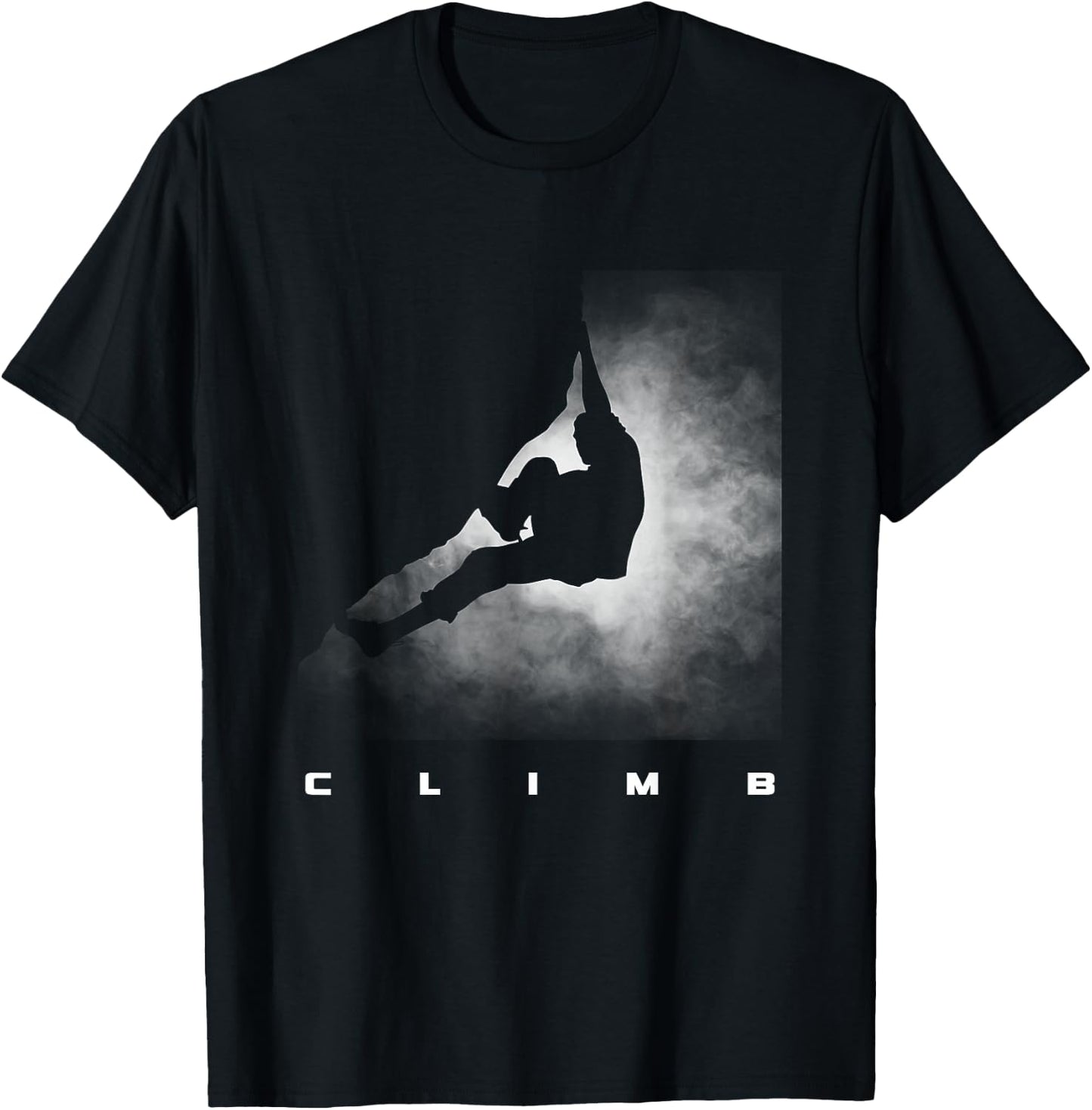 Rock Climbing Clothing - Rock Climbing T-Shirt - T-Shirt | Black