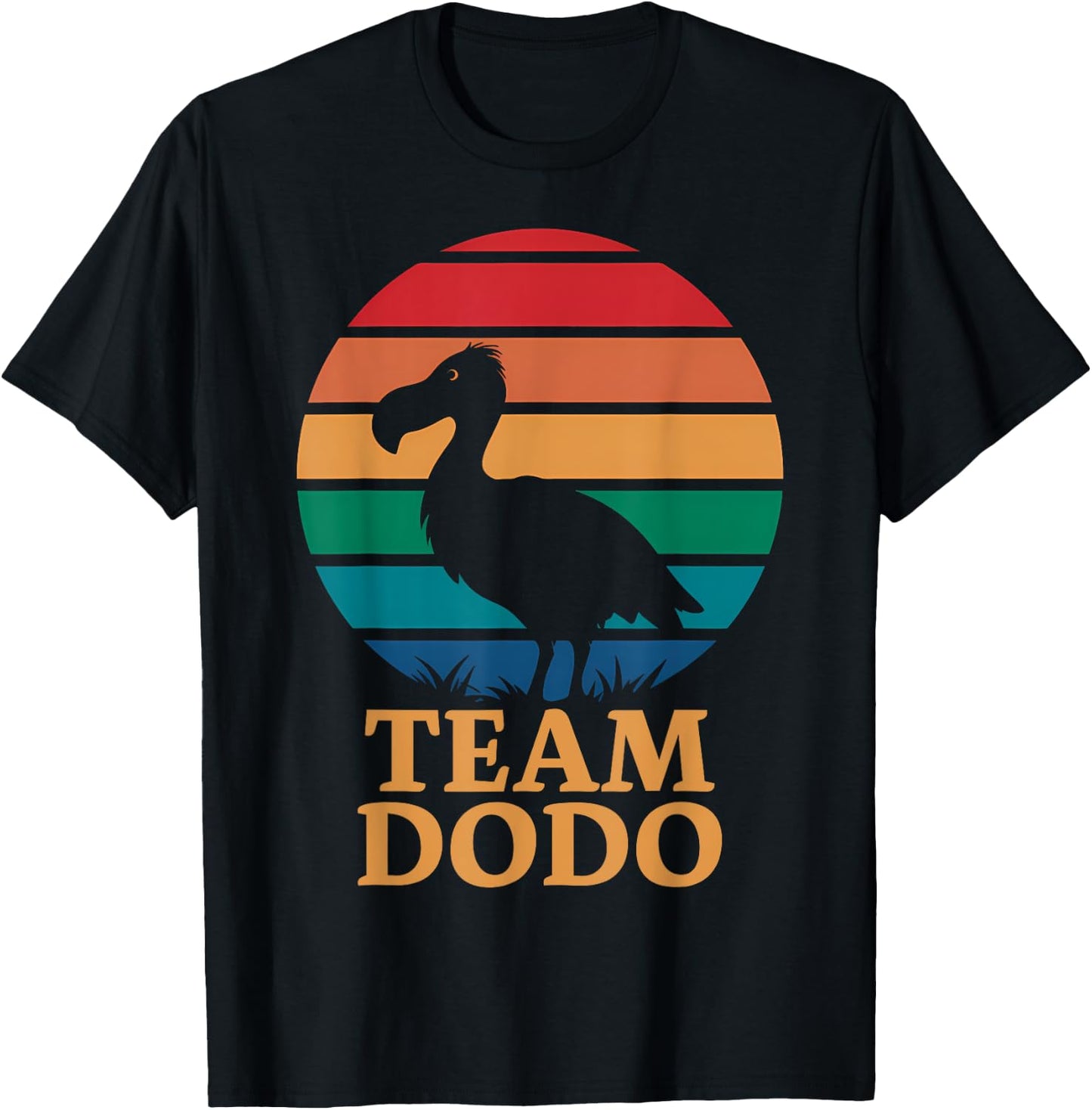 Team Dodo Bird Dodo T-Shirt - T-Shirt | Black