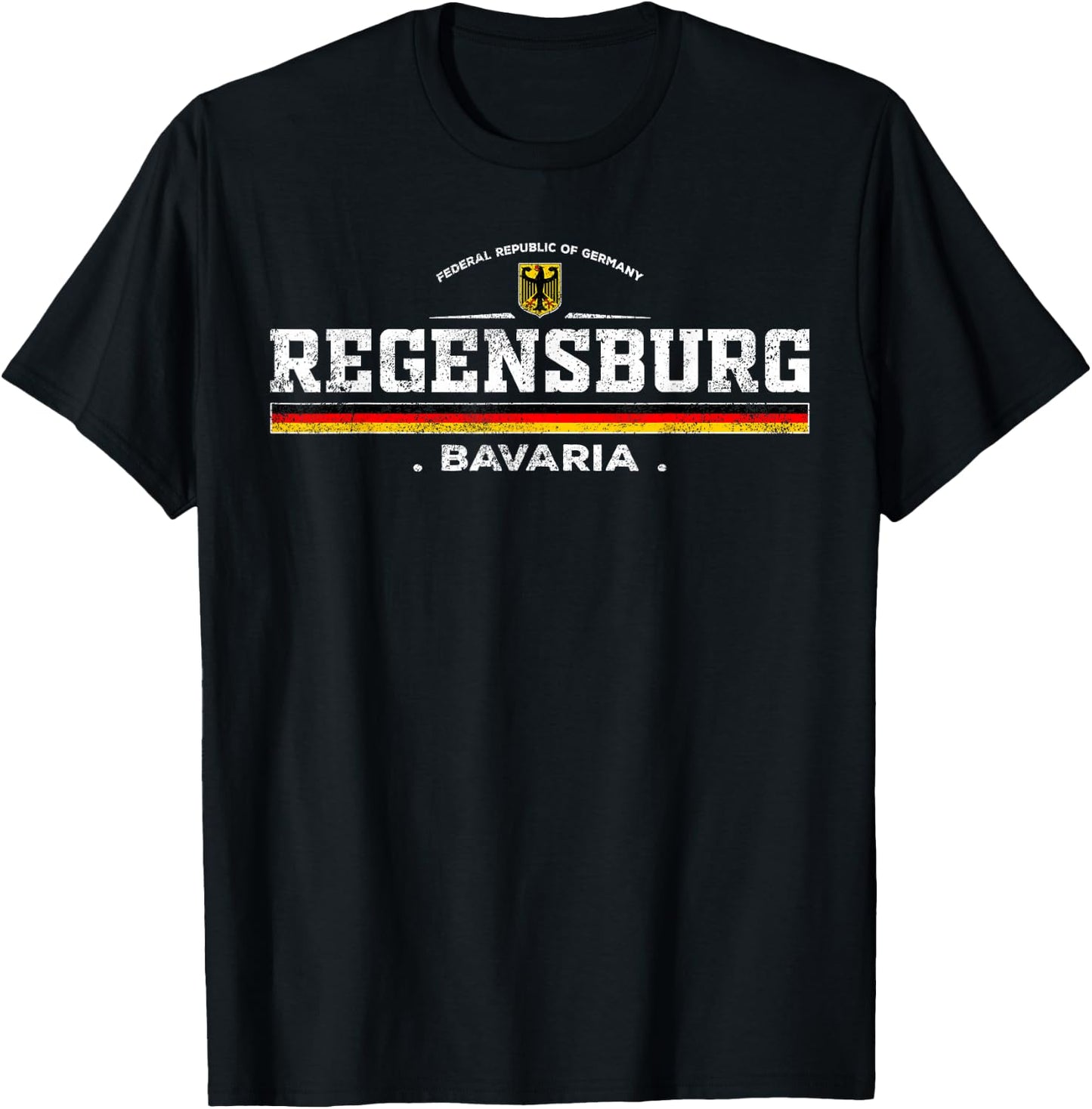 Regensburg Germany / Deutschland T-Shirt - T-Shirt | Black
