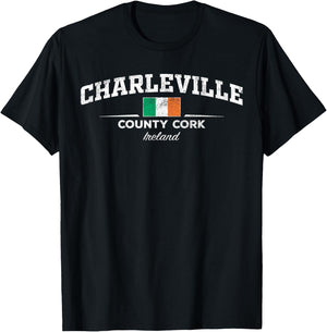Charleville Ireland T-Shirt - T-Shirt | Black