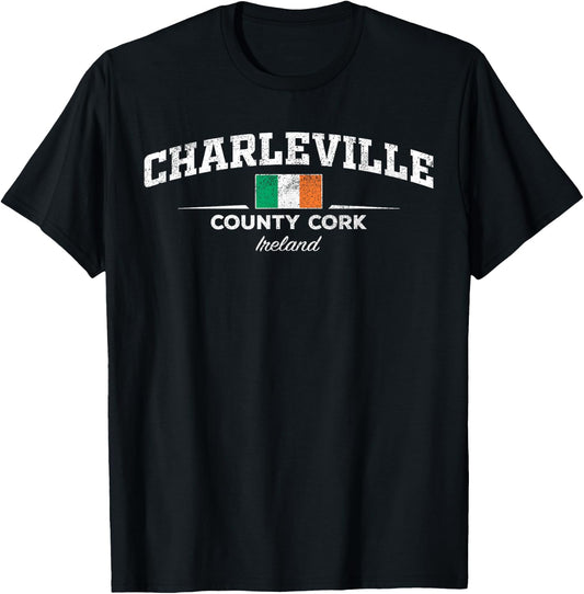 Charleville Ireland T-Shirt - T-Shirt | Black