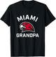 Miami University Ohio Redhawks Arched Grandpa T-Shirt - T-Shirt | Black