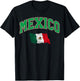 Mexico Flag Shirt - Proud Mexican Women Men Kids Mexico T-Shirt - T-Shirt | Black