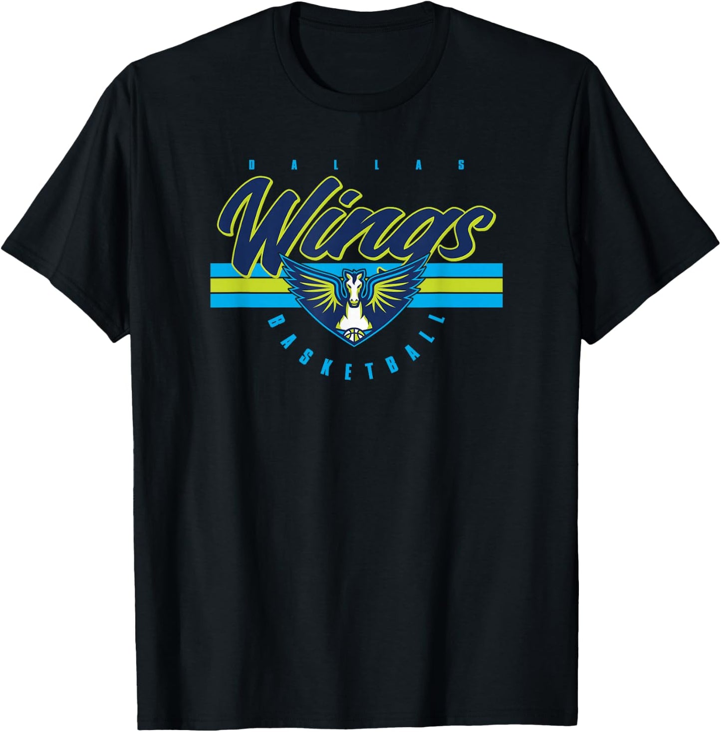 WNBA Dallas Wings Off The Bench T-Shirt - T-Shirt | Black