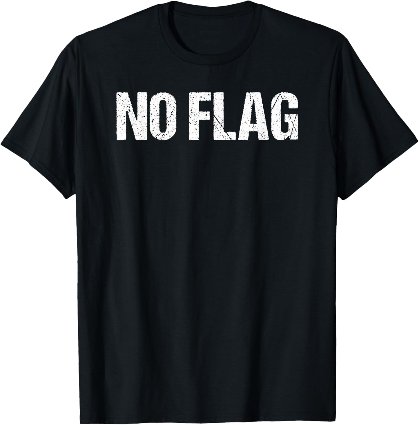 No Flag T-Shirt - T-Shirt | Black