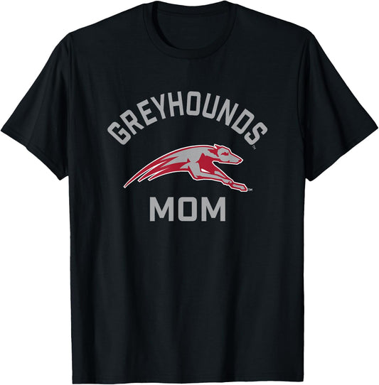 University of Indianapolis UIndy Greyhounds Arched Mom T-Shirt - T-Shirt | Black