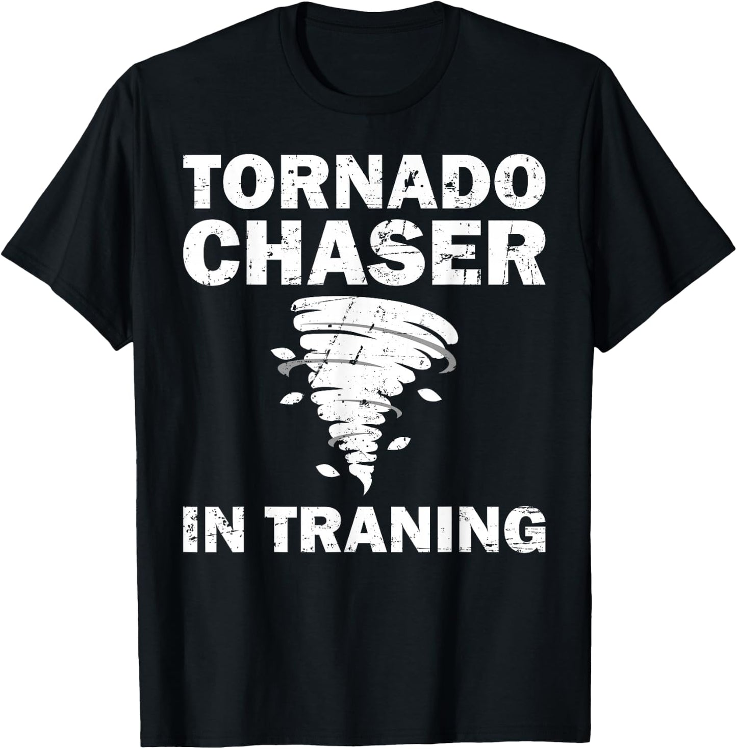 Tornado Chaser Art Women Meteorologist Storm Tornado T-Shirt - T-Shirt | Black