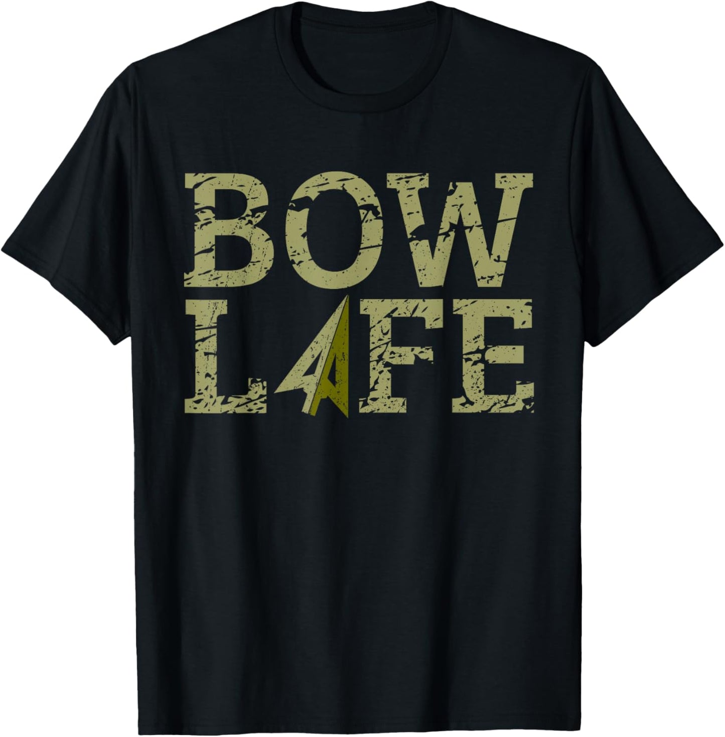 Crossbow Deer Hunting Tip Bow Life Hunter Accessories Gift T-Shirt - T-Shirt | Black
