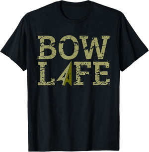 Crossbow Deer Hunting Tip Bow Life Hunter Accessories Gift T-Shirt - T-Shirt | Black