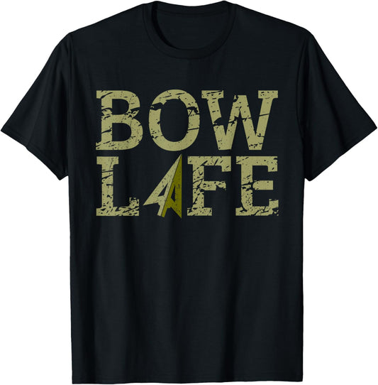 Crossbow Deer Hunting Tip Bow Life Hunter Accessories Gift T-Shirt - T-Shirt | Black