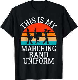 This is my Marching Band Uniform Band Camp T-Shirt - T-Shirt | Black