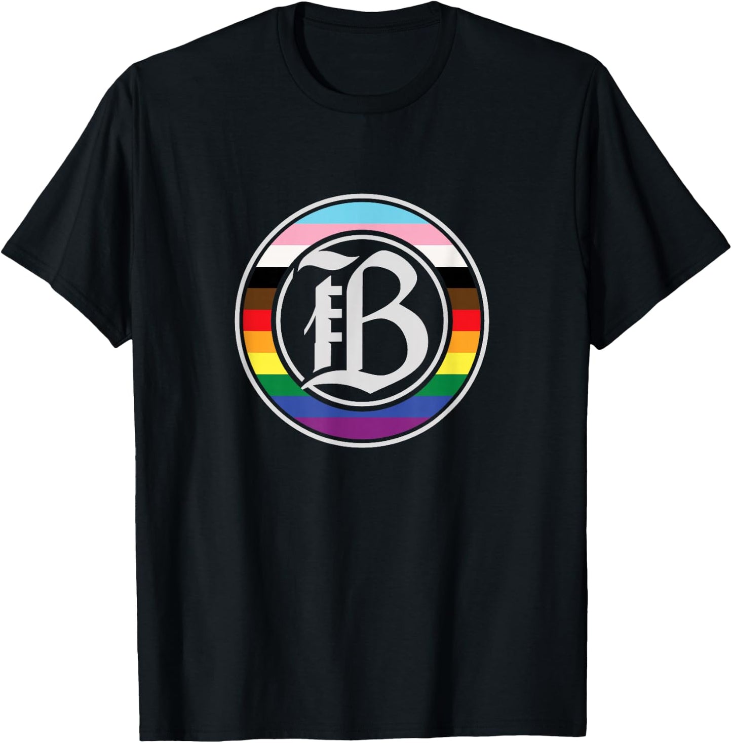 NWSL Bay FC Pride Logo T-Shirt - T-Shirt | Black