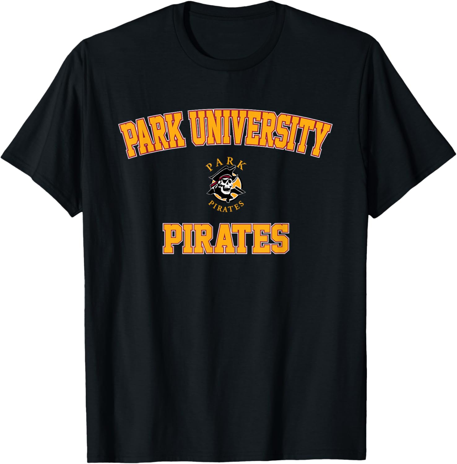 Park University Pirates Campus Classic T-Shirt - T-Shirt | Black