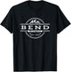 Bend Oregon EST. 1904 Vintage T-Shirt - T-Shirt | Black