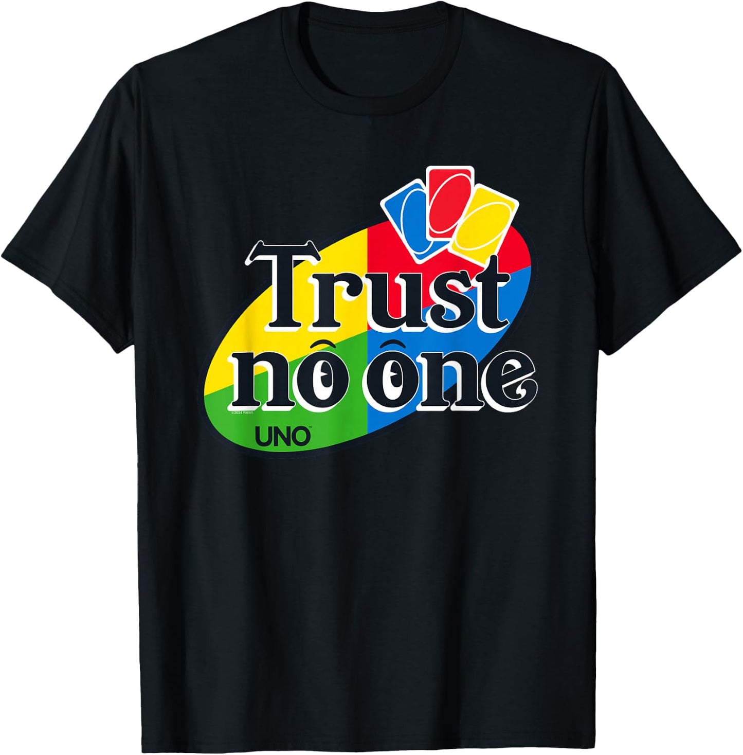 UNO - Trust No One T-Shirt - T-Shirt | Black