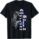 American Bully Copper Ears Polygon Picture American Bully T-Shirt - T-Shirt | Black