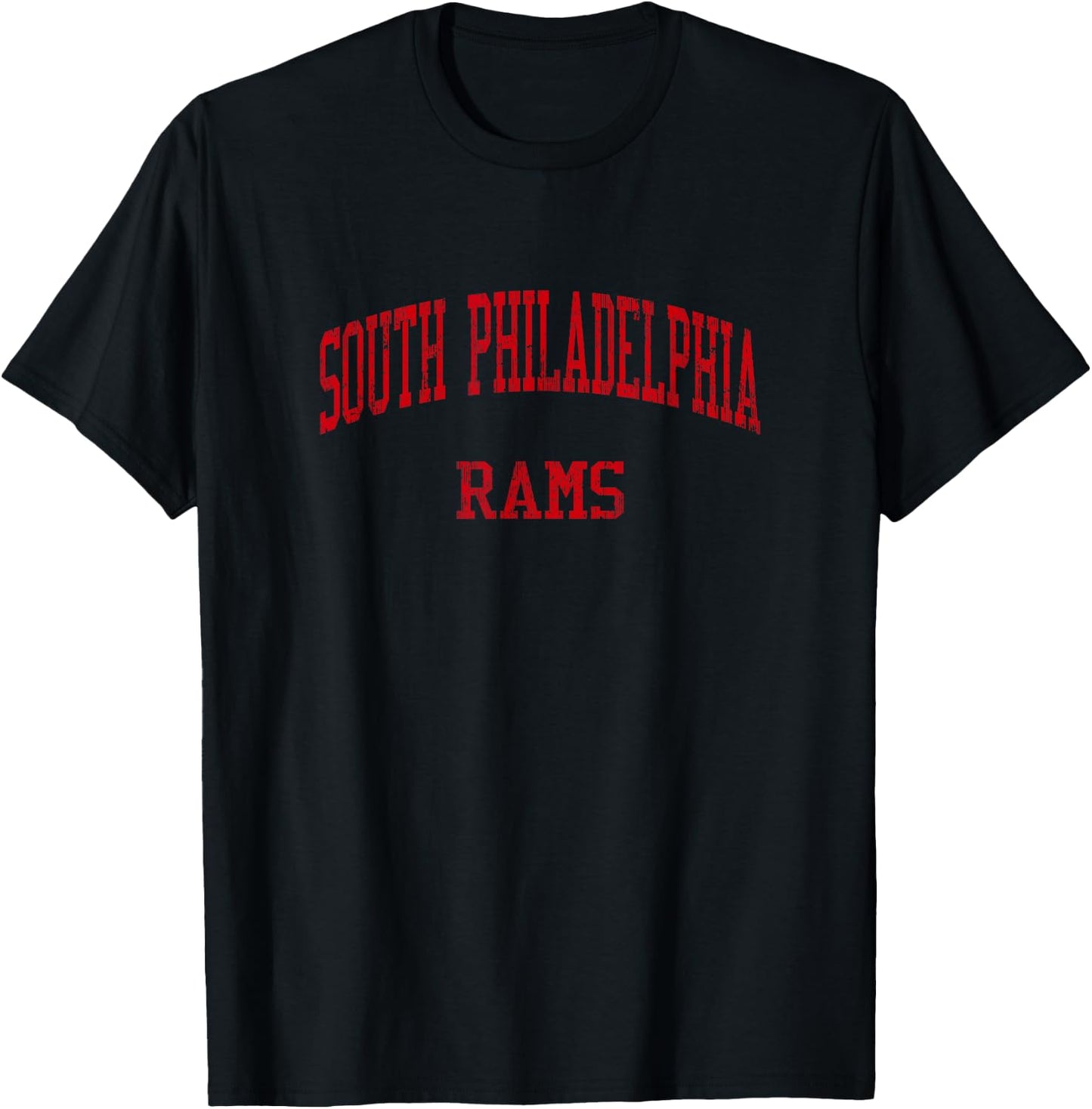 South Philadelphia High School HS Philadelphia PA Vintage Sp T-Shirt - T-Shirt | Black