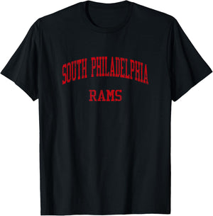 South Philadelphia High School HS Philadelphia PA Vintage Sp T-Shirt - T-Shirt | Black