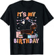 Its My Birthday Dachshund Dog Funny Birthday Party Dog Lover T-Shirt - T-Shirt | Black
