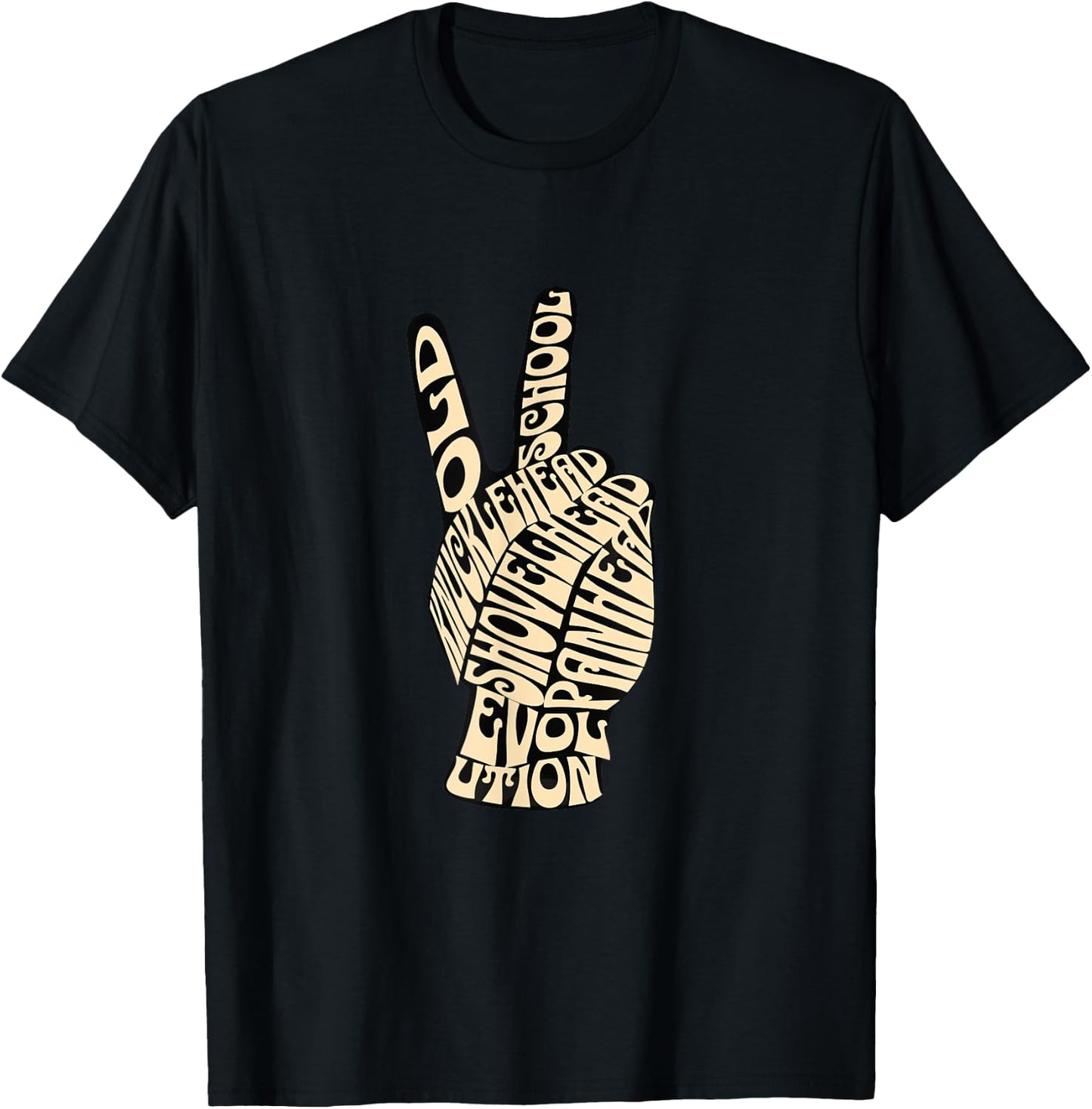 HD Shovelhead Knucklehead PanHead Evo Retro Old School T-Shirt - T-Shirt | Black