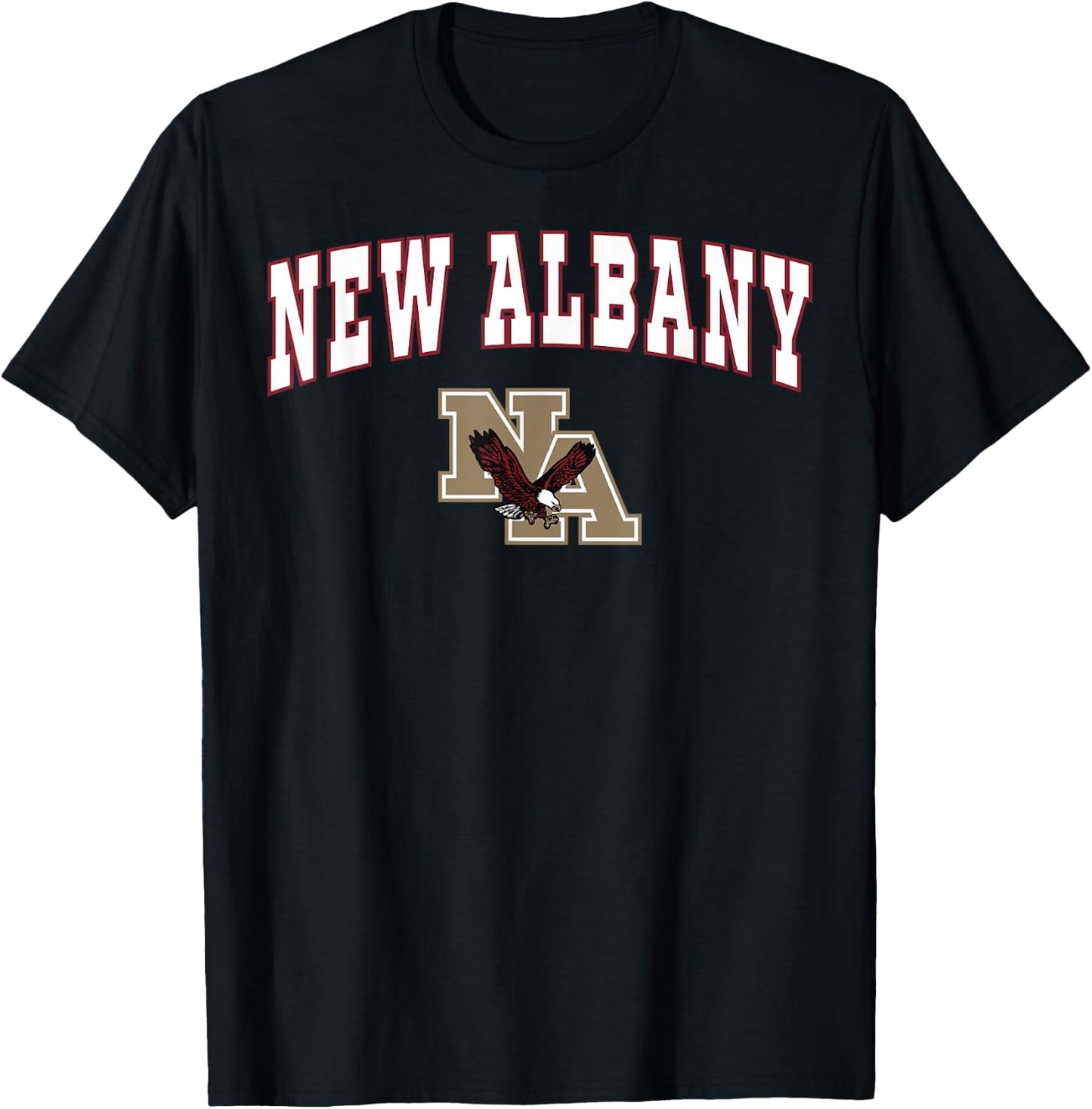 New Albany High School Eagles T-Shirt - T-Shirt | Black