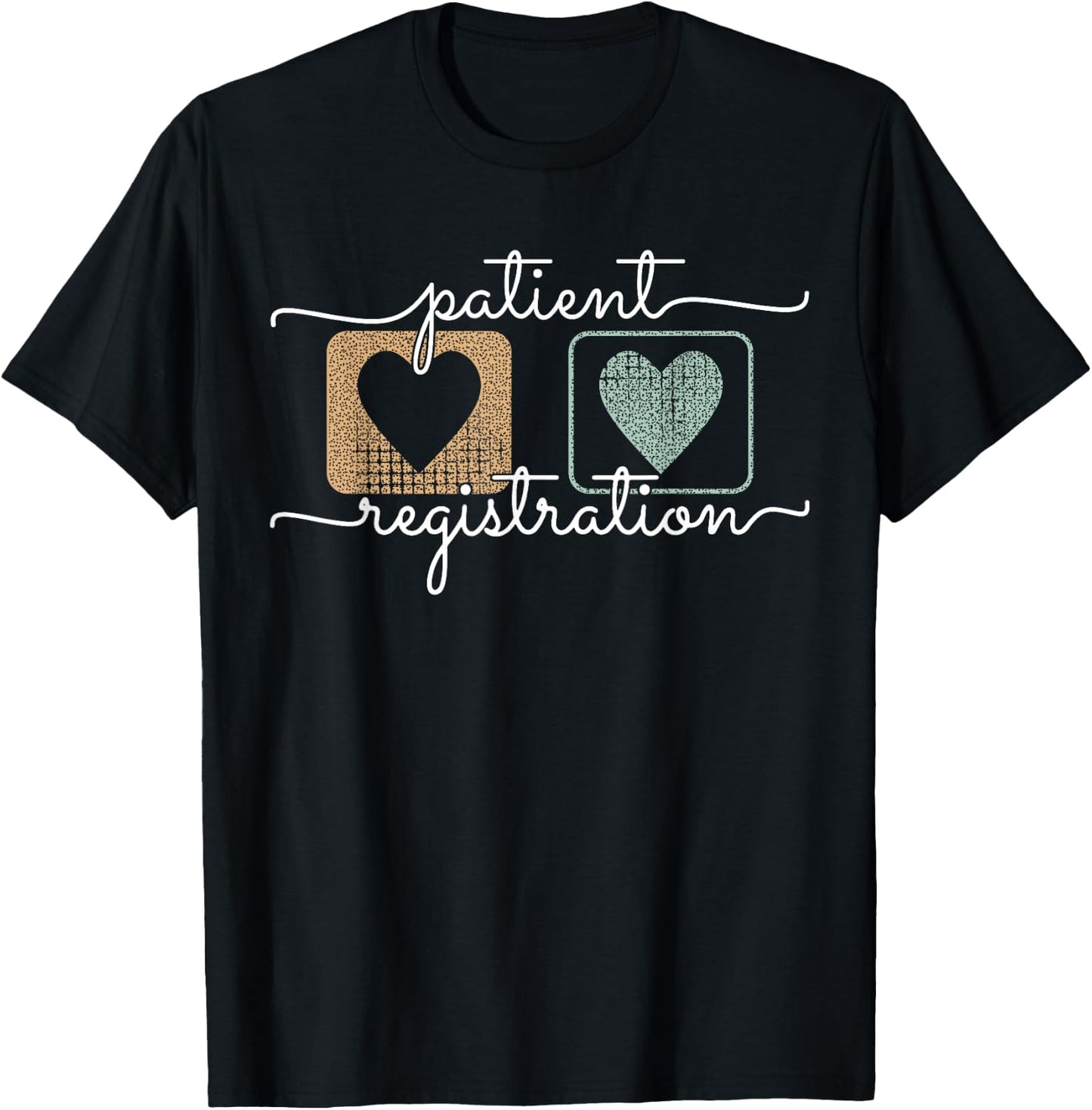 Patient Registration ER Registrar Emergency Department Nurse T-Shirt - T-Shirt | Black