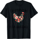 I'm Fluent in Fowl Language Funny Chicken Farmhouse T-Shirt - T-Shirt | Black