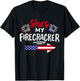 Funny 4th Of July She's My Firecracker Matching Couple Men T-Shirt - T-Shirt | Black