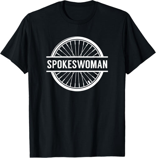 Spokeswoman Shirt, Biking Shirt, Cycling Gift