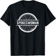 Spokeswoman Shirt, Biking Shirt, Cycling Gift T-Shirt - T-Shirt | Black
