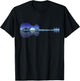 Guitar Lake Shadow Music Lovers Rock Guitar Musician T-Shirt - T-Shirt | Black