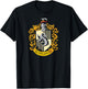 Harry Potter Hufflepuff House Crest T-Shirt - T-Shirt | Black