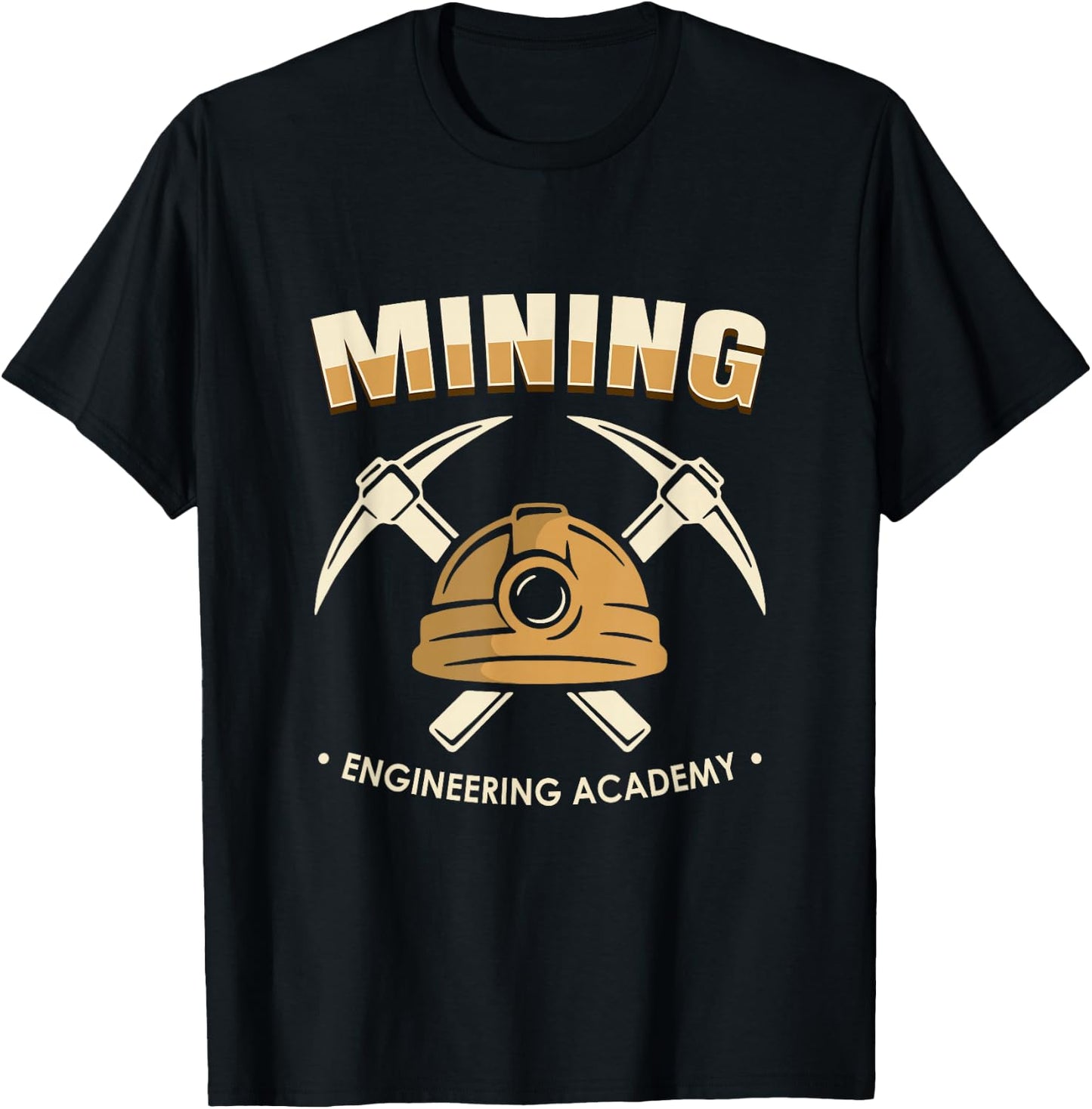 Mining Engineering Academy - Mines Mining Engineer T-Shirt - T-Shirt | Black