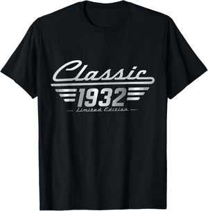 Classic 1932 Limited Edition Vintage Car Birthday Men T-Shirt - T-Shirt | Black