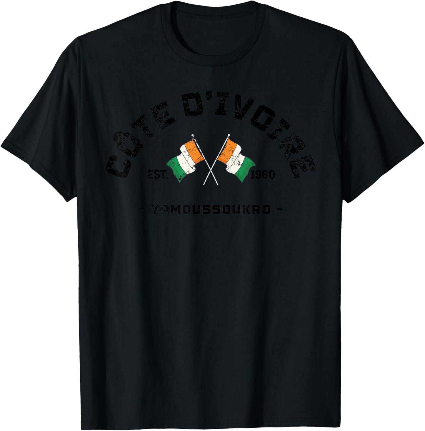 Côte D'Ivoire Ivory Coast Cote D'Ivoire Gift Cote D'Ivoire T-Shirt - T-Shirt | Black