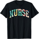Nurse Tropical Plants Nurse Hawaii Island Vacation Aloha T-Shirt - T-Shirt | Black