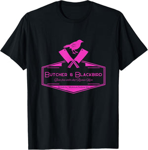 Brynne Weaver Kids Black Classic Fit Short Sleeve Licensed Butcher & Blackbird T-Shirt - T-Shirt | Black