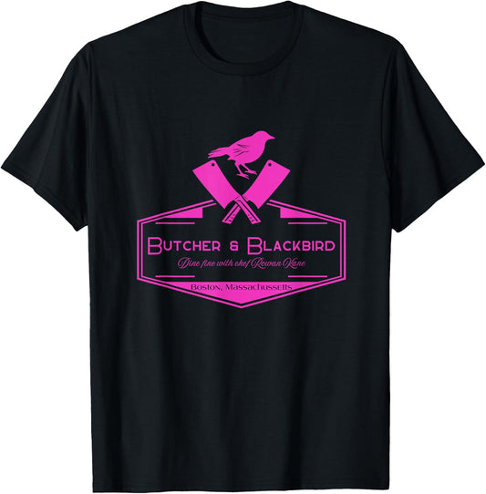 Brynne Weaver Kids Black Classic Fit Short Sleeve Licensed Butcher & Blackbird T-Shirt - T-Shirt | Black