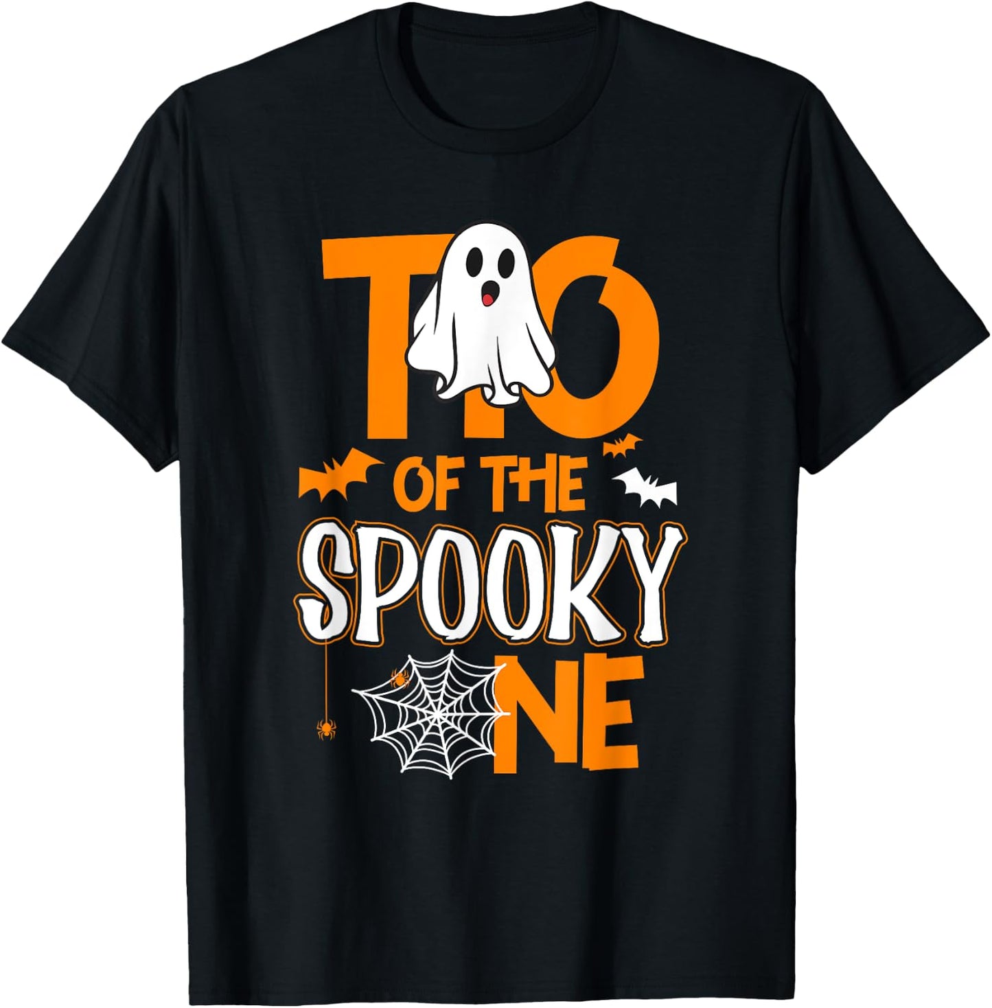 Tio Halloween 1st Birthday Matching Family Spooky One T-Shirt - T-Shirt | Black