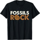 Fossils Rock - Rock Collector Geode Hunter Geology T-Shirt - T-Shirt | Black