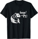 Boop Bear Funny Hand Touch Bear Nose Wildlife Animal Meme T-Shirt - T-Shirt | Black