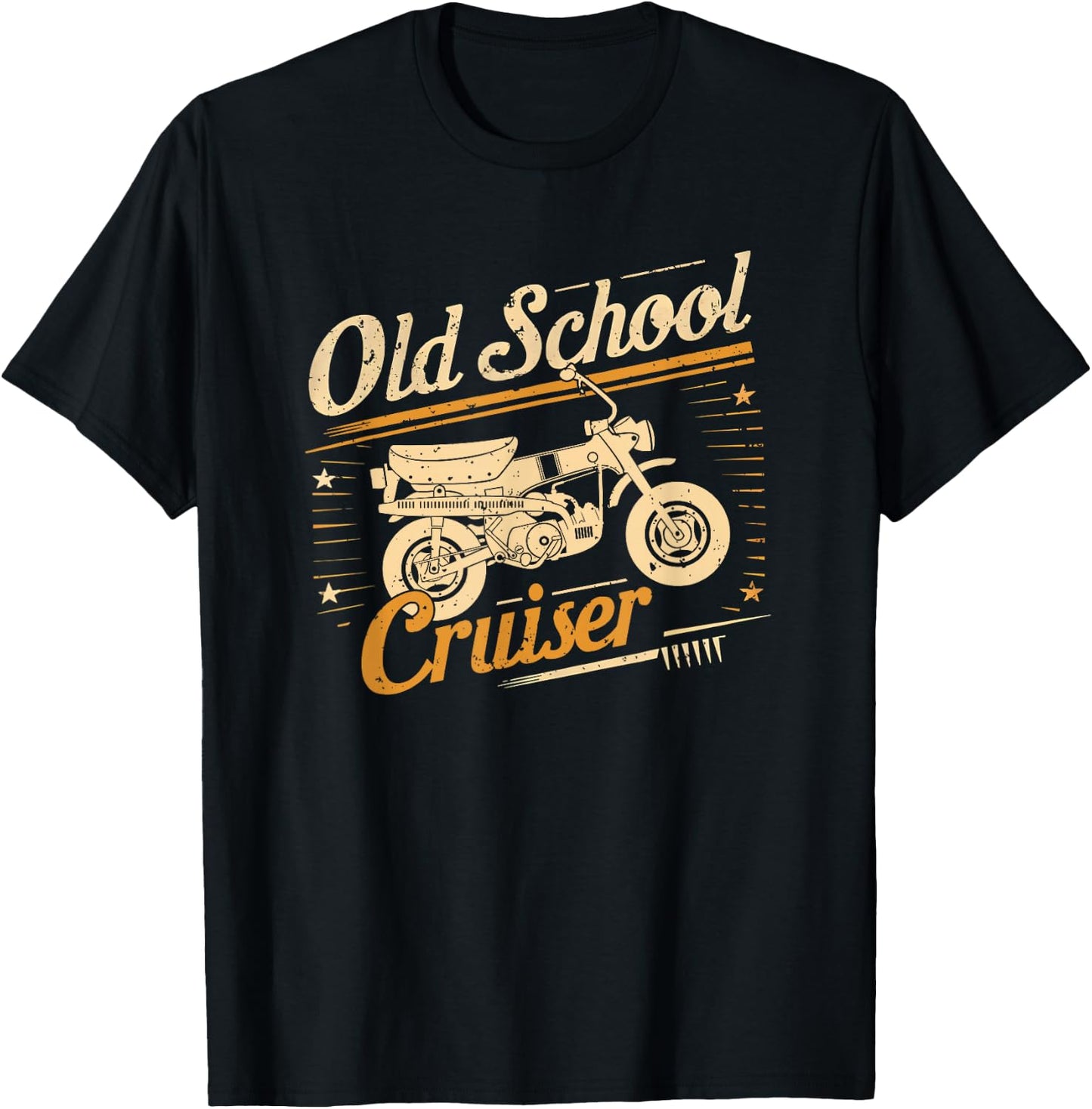 Dax Trail70 CT70 Moped Motorbike Retro T-Shirt - T-Shirt | Black